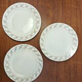 Set of porcelain plates