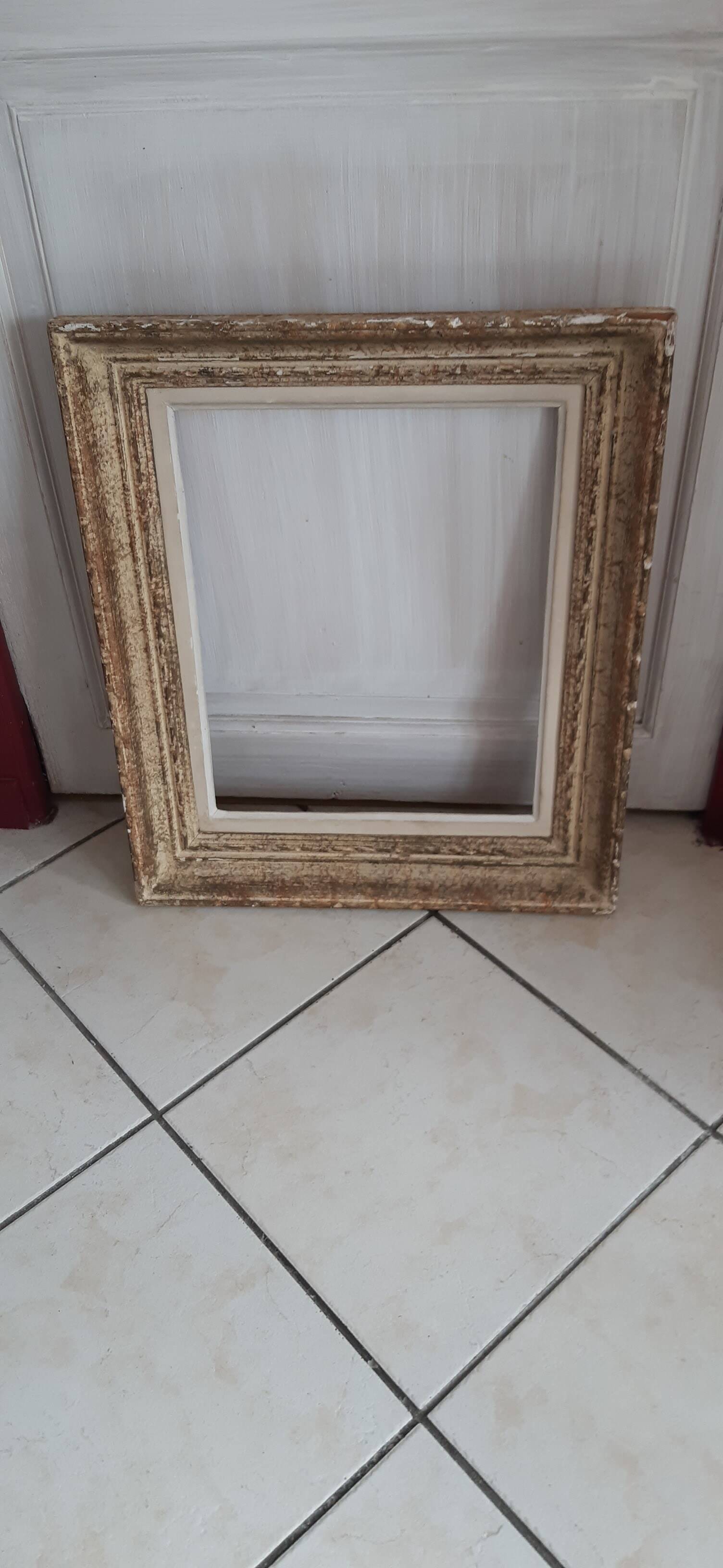 Old wooden frame