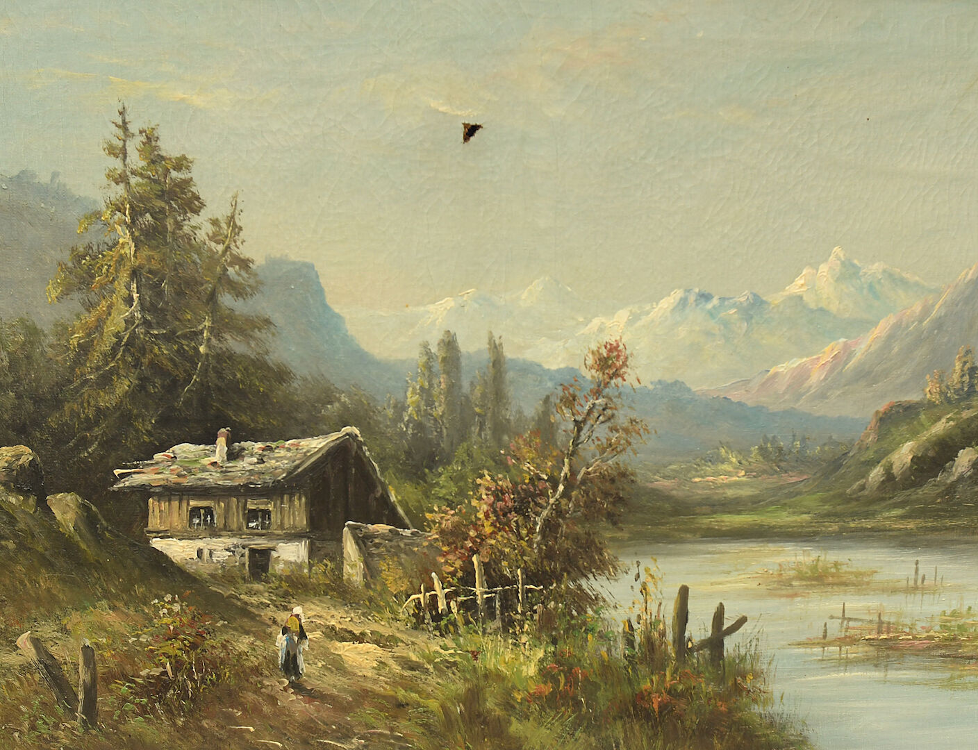 Oil on canvas Landscape