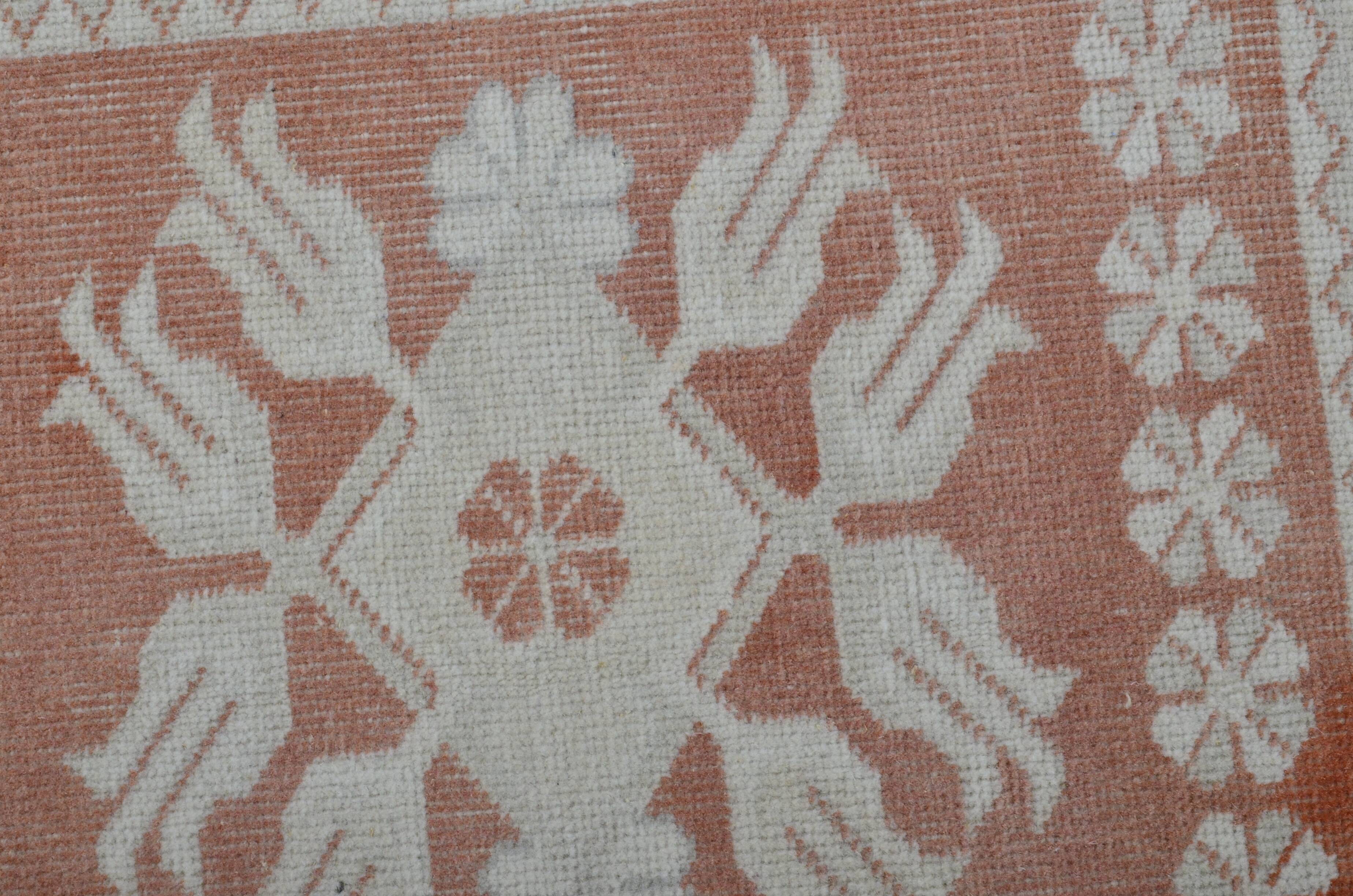 Vintage Oushak Runner Rug sku 3537