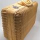 Wicker suitcase