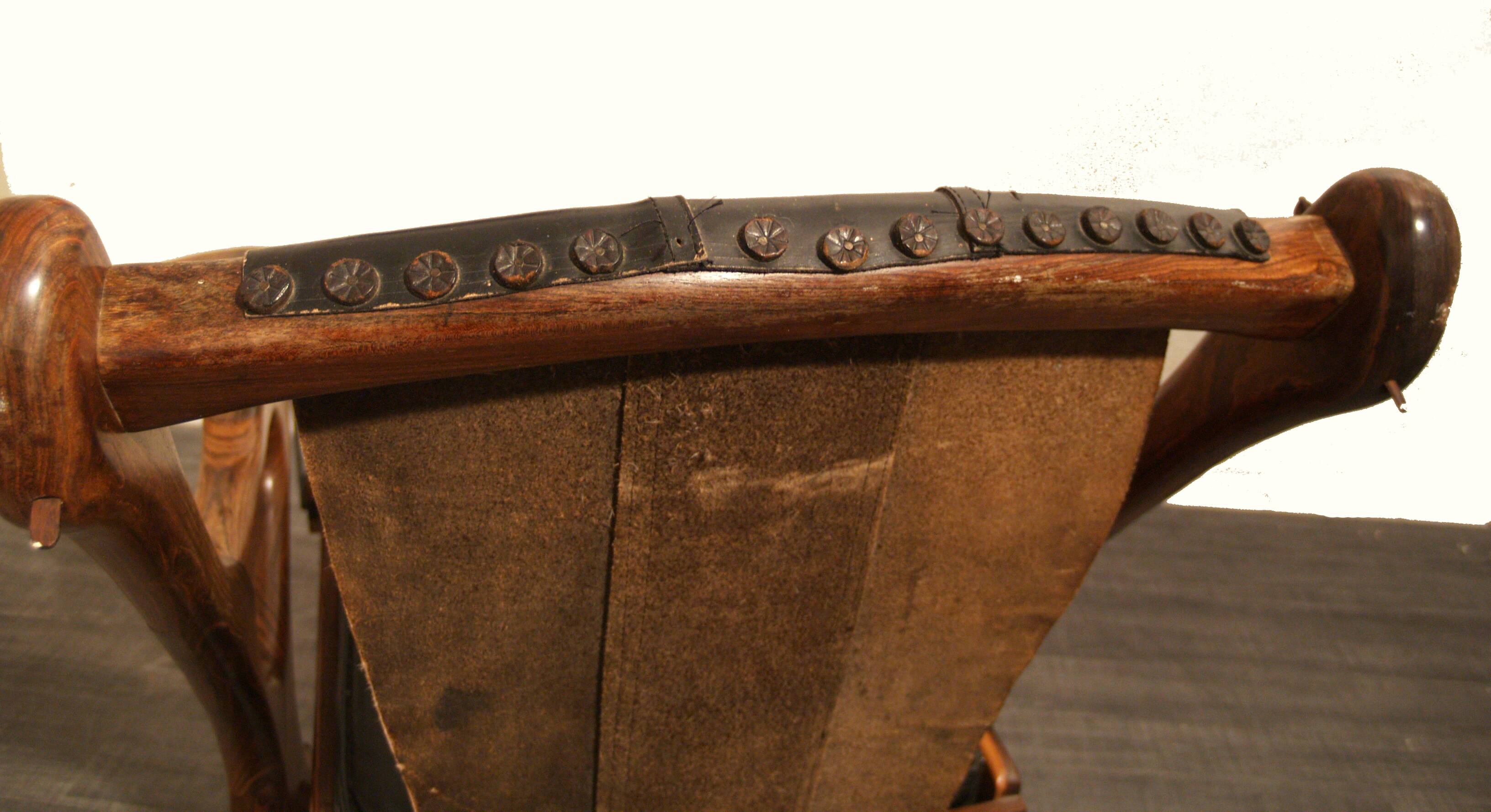 Don Shoemaker sling Winger lounge chair for Senal