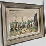 Vaniscotte: oil painting on canvas / view of the North coast