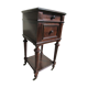 Rosewood bedside table in Louis XVI style