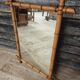 Antique Faux bamboo mirror 73 x 95 cm