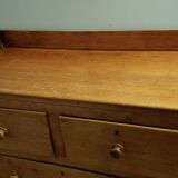 English chest of drawers nineteenth in pine