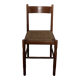 Chaise ancienne bois et corde