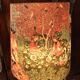 Vintage lampshade persian tales and garden paradise