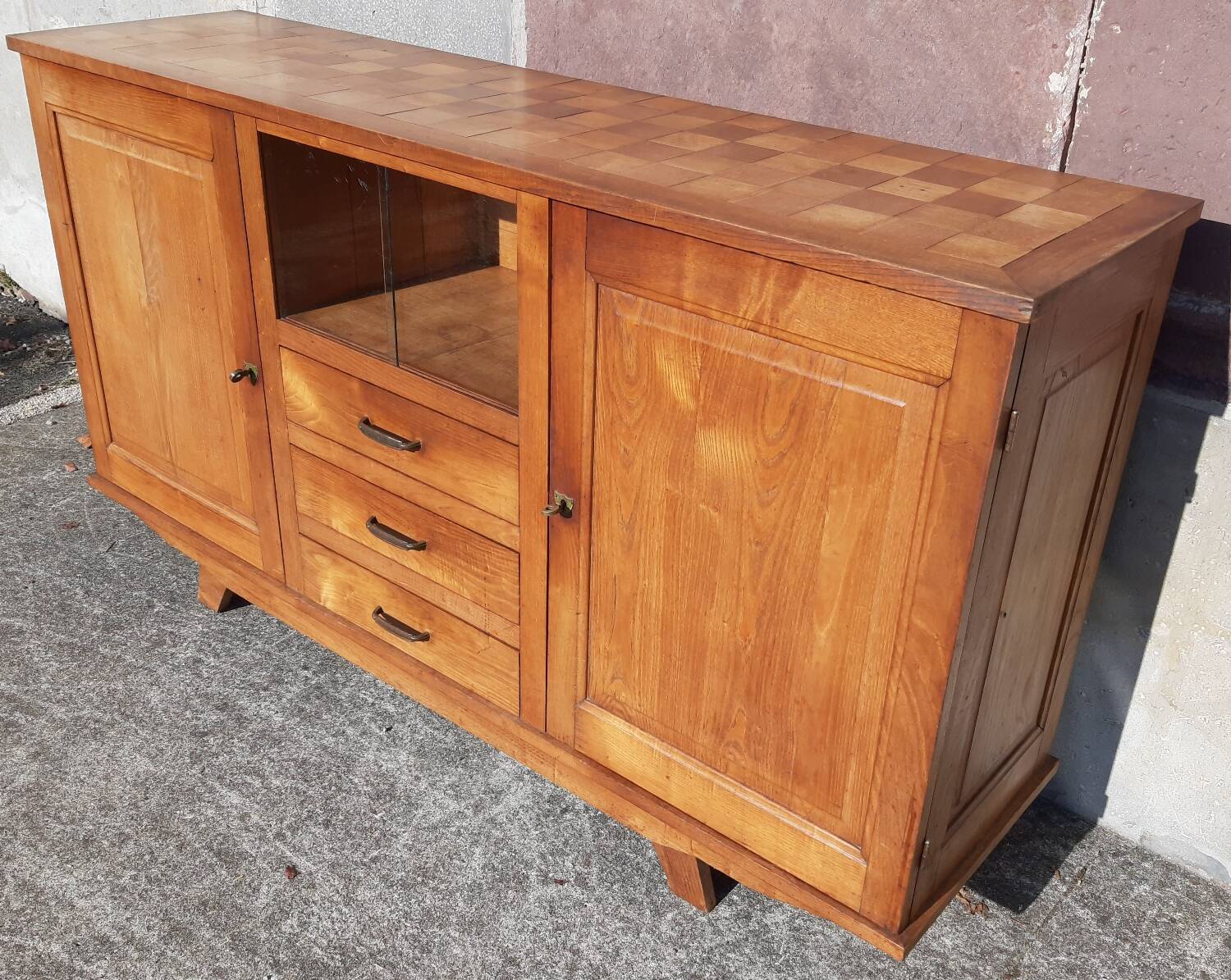 1950s oak sideboard