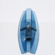 Apply chrome & blue glass