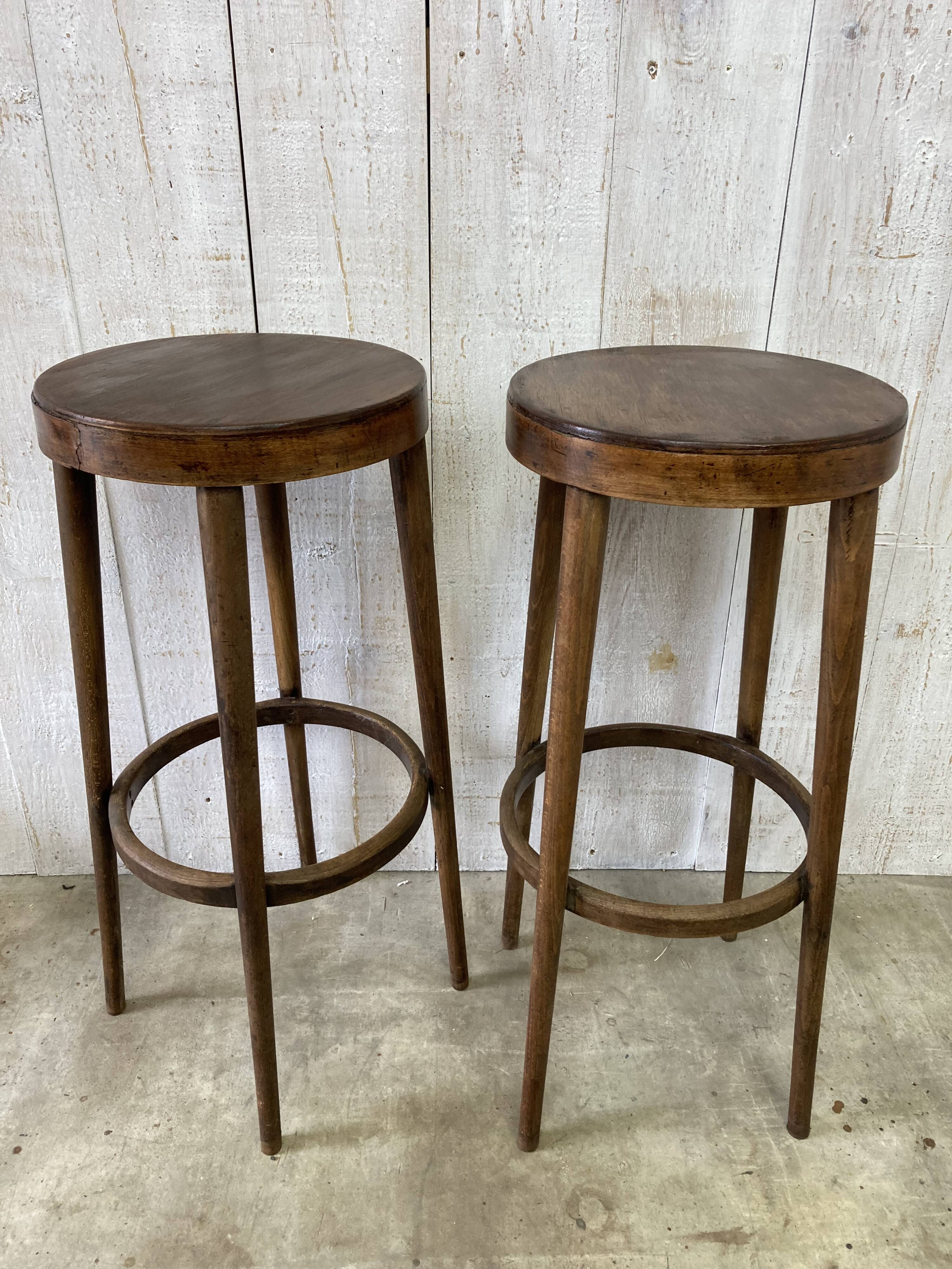 Pair of bistro stools