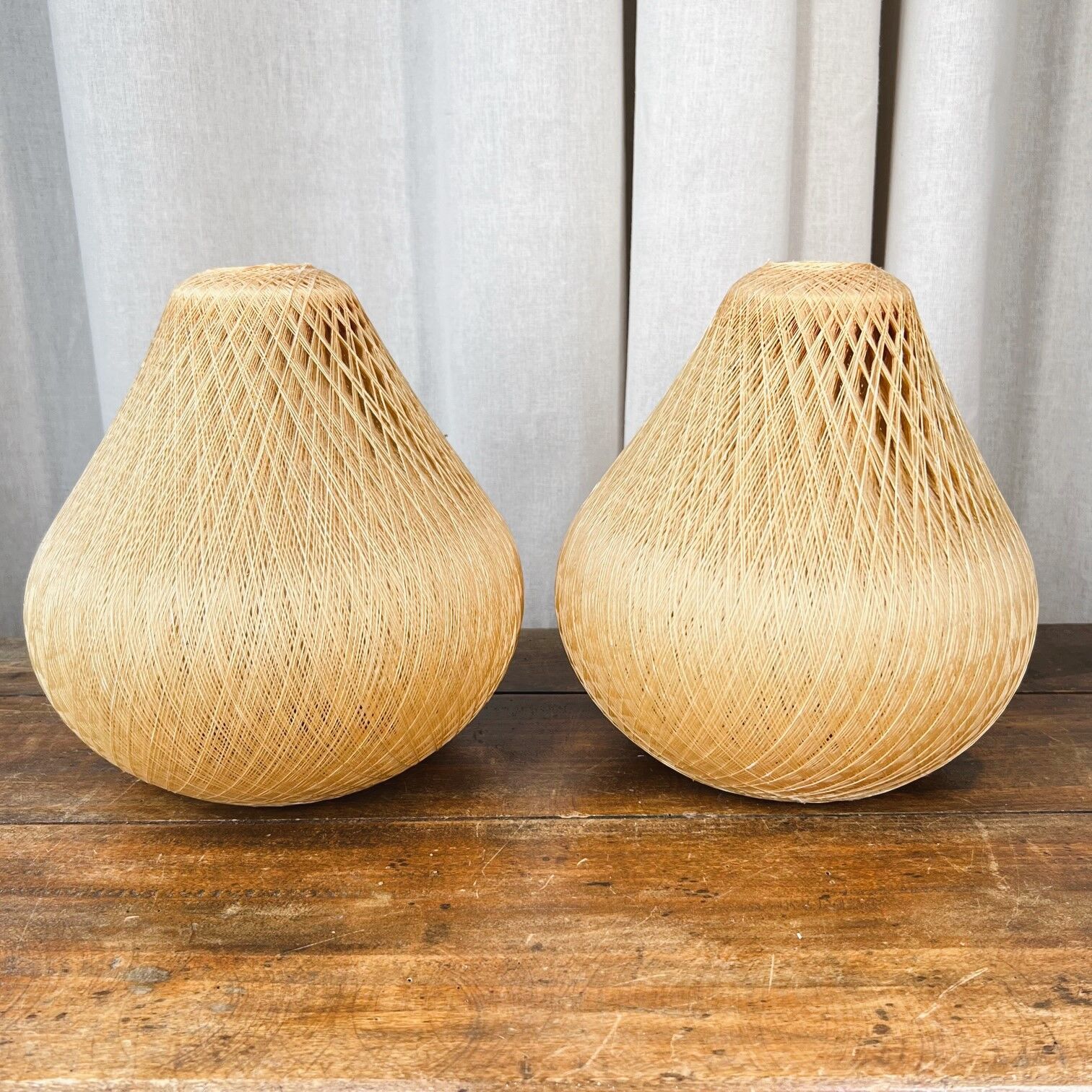 Duo de suspensions scandinaves vintage