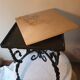 Fifth wheel, forged steel side table