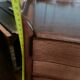Vintage bedside table with 3 drawers