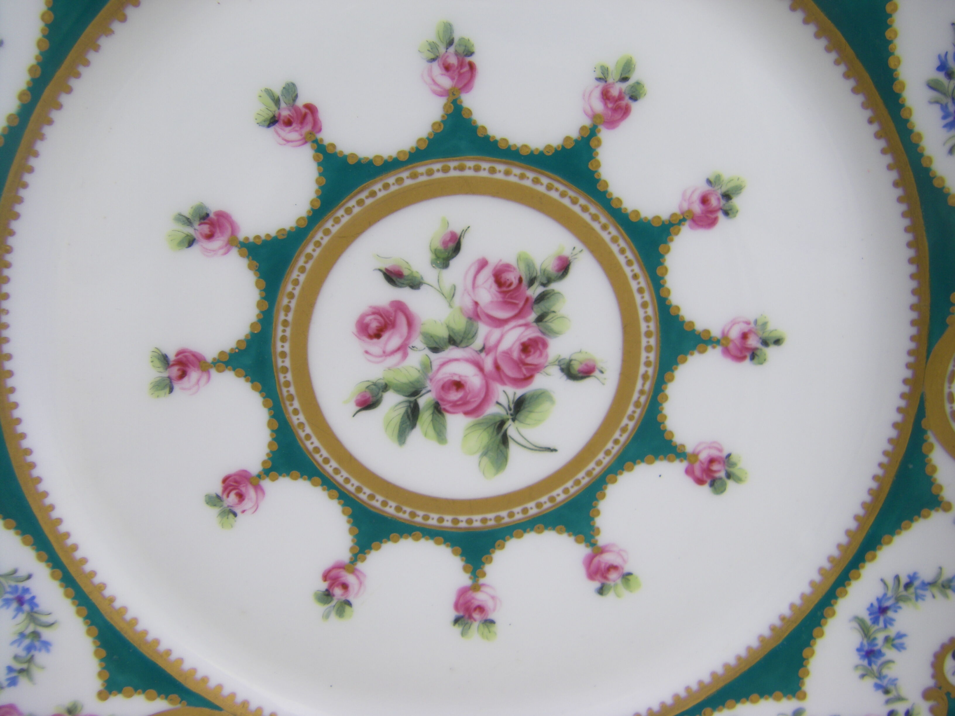 Porcelain plate from Samson in Paris