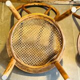 Chaises Thonet en cannage