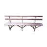 Rustic farm bench