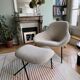 Cross Leg Armchair and its ottoman - Magnus Long for Conran Shop