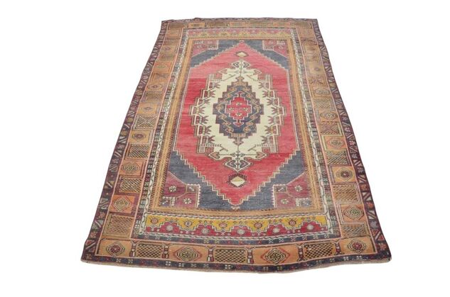 Turkish Vintage Home Living Rug