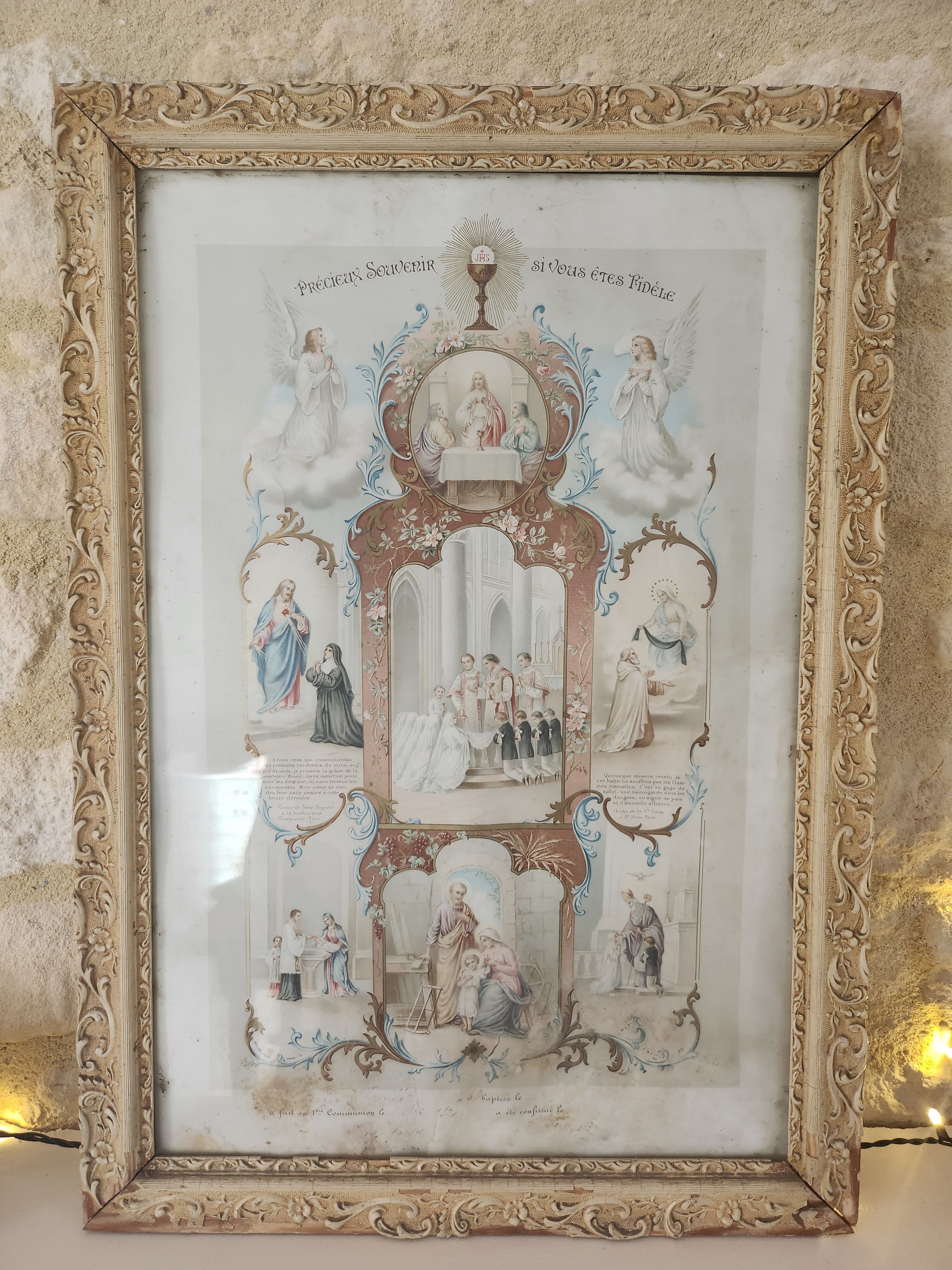 Certificate of baptism 1900s