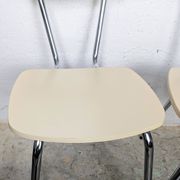 Pair of formica chairs