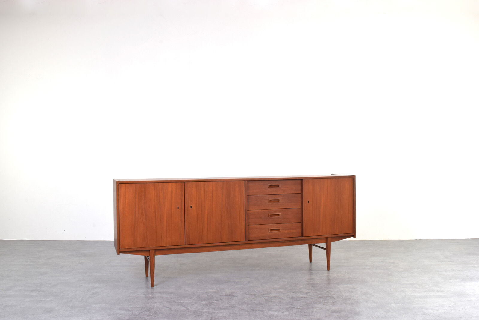 Mid-Century Danish Teak Sideboard, 1960s.