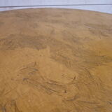 Coffee table or extra round rattan