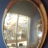Industrial czech convex railway mirror, 1960s - 135cm