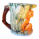 Monkey slipware jug