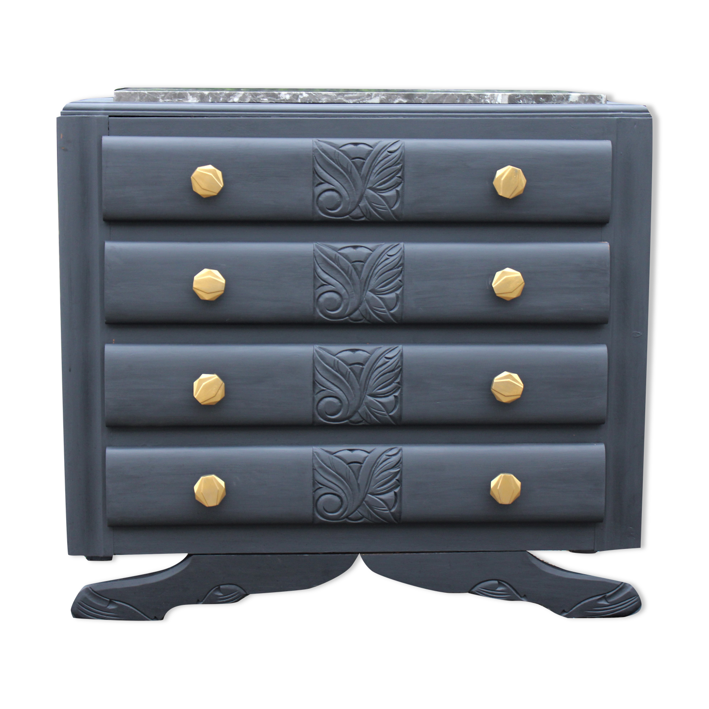 Art Deco chest of drawers