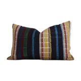 Housse de coussin ethnique africaine aso oke