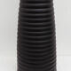 Large vase in brown and gold earth