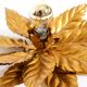 Rare large gold-plated Hans Kögl Florentine-style ceiling or wall lamp from