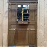 Coat rack - Solid oak wardrobe
