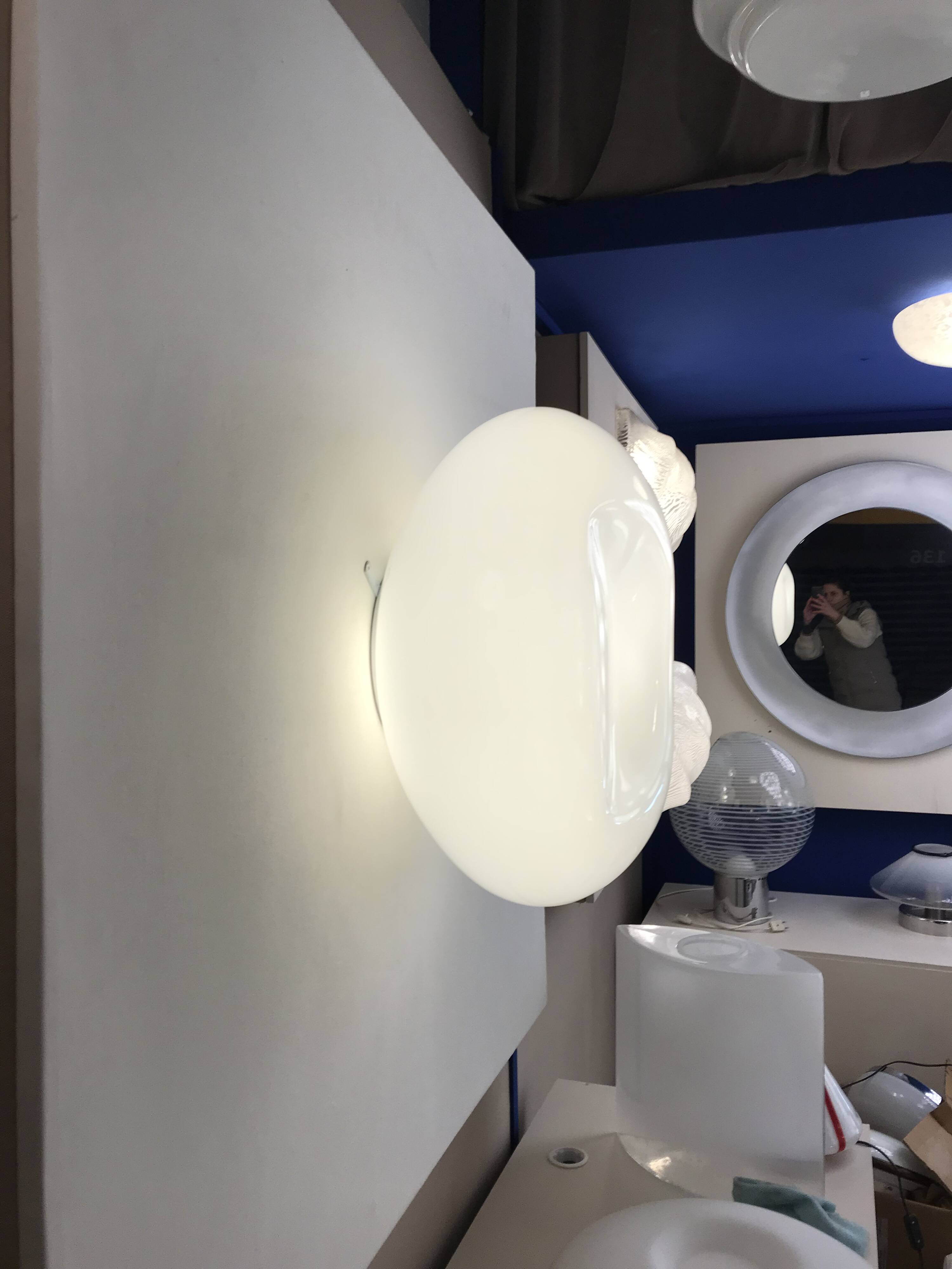 Munega wall lamp, Vistosi, 1978