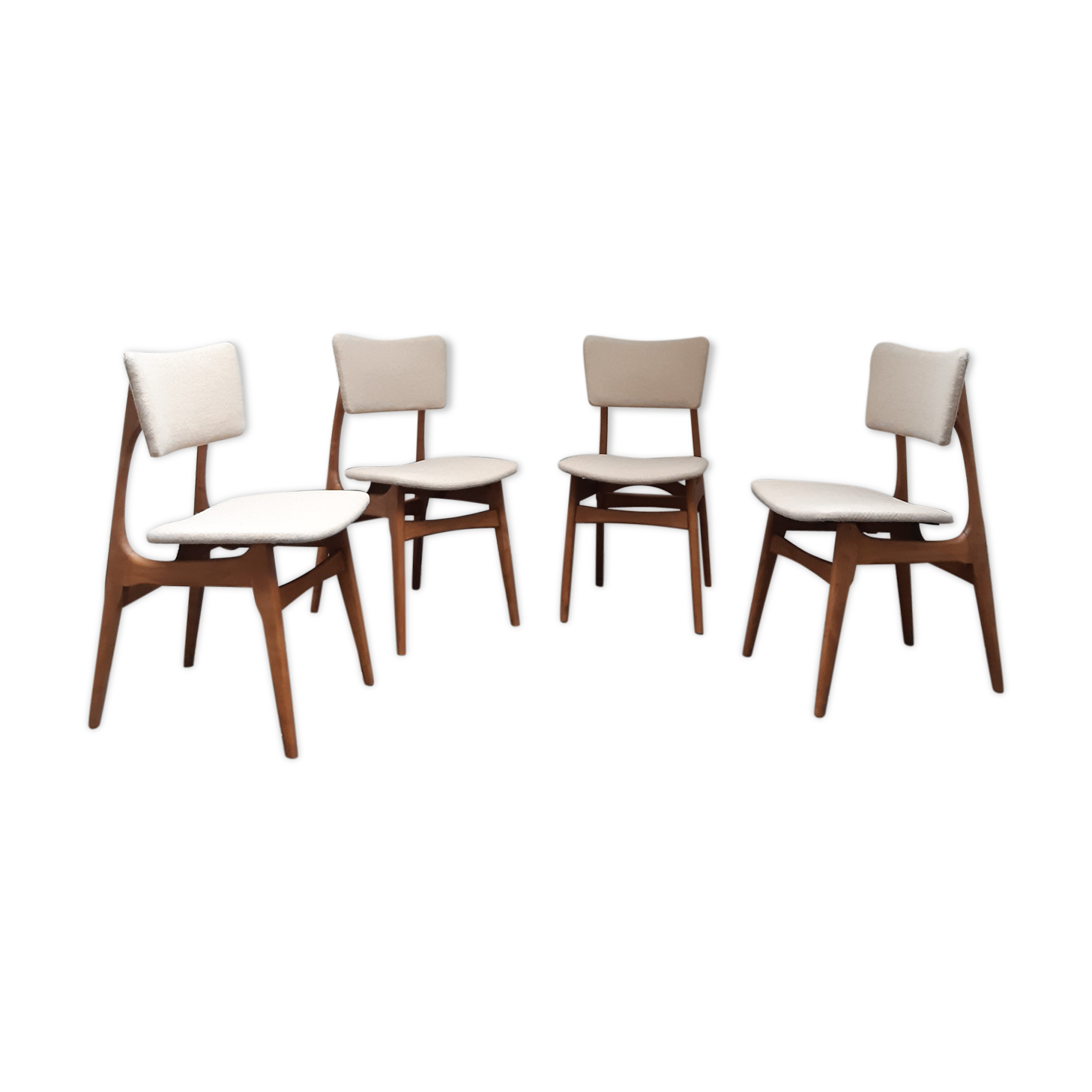 Set de 4 chaises hollandaises années 1960