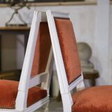 Set of 4 Louis XVI style chairs from the 1970s.