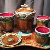 Smoker's set in onnaing slurry 1930s 1940s