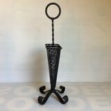 Fireplace match holder