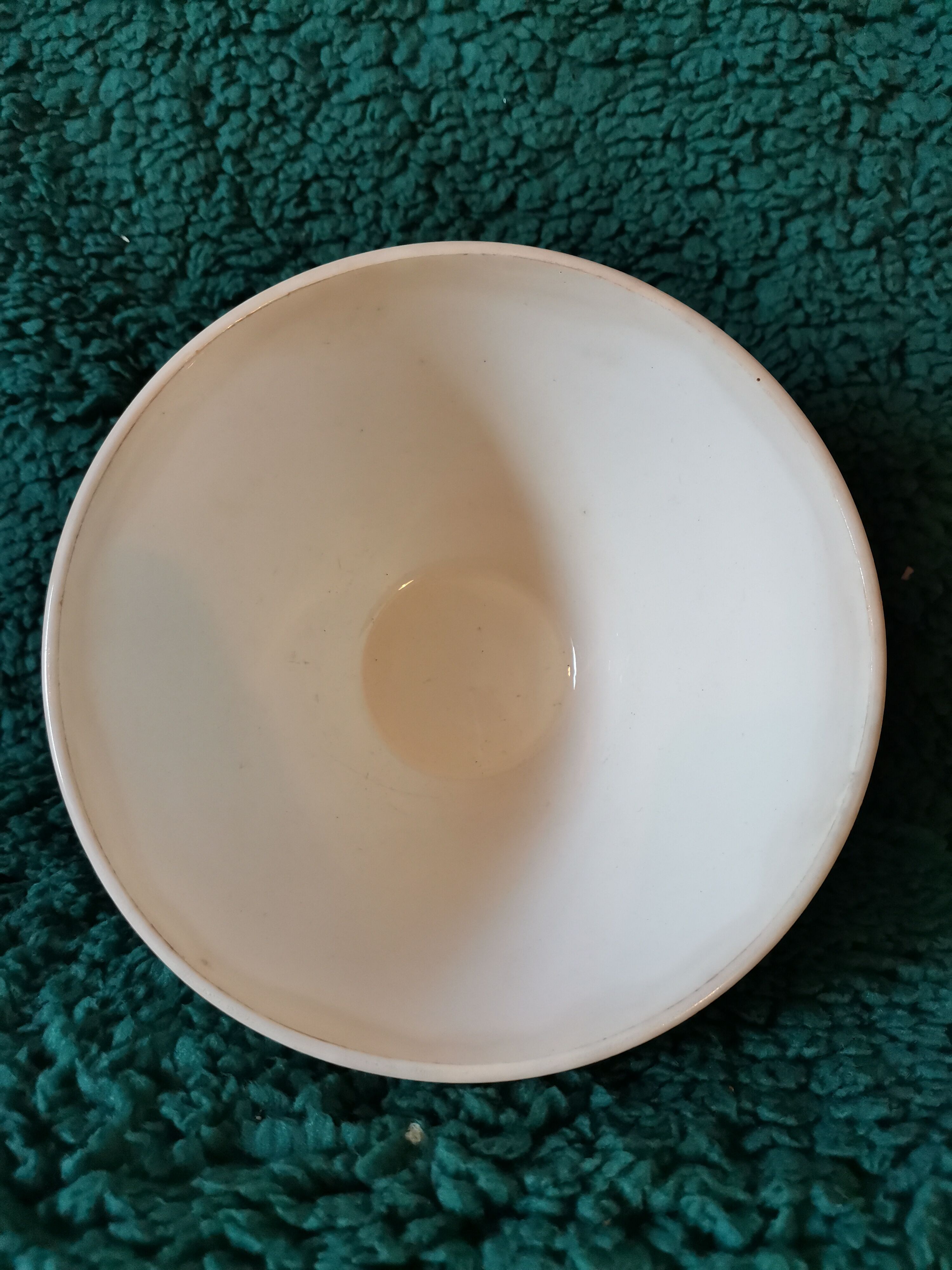 Old faceted Digoin bowl 03