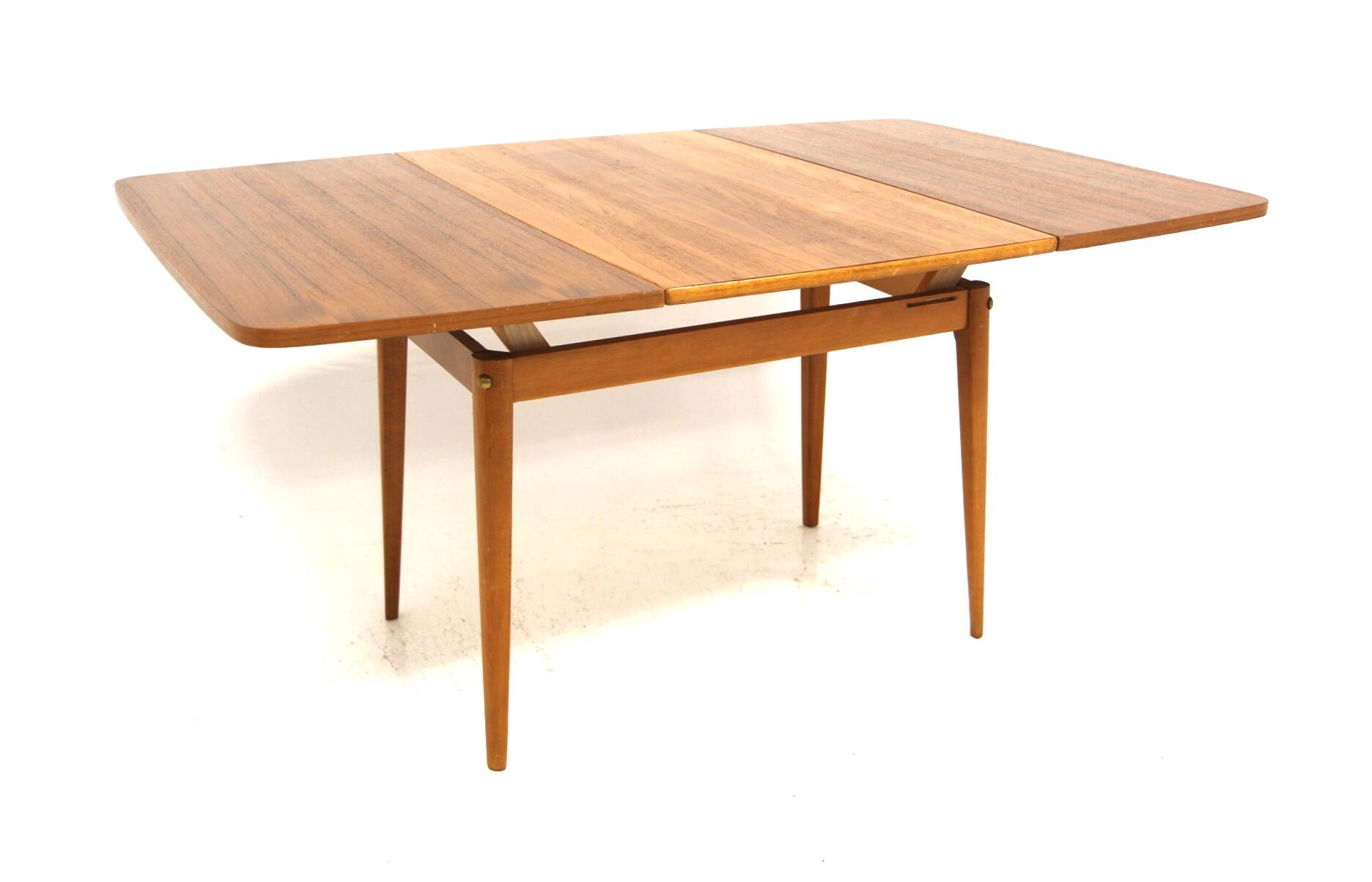 Scandinavian teak coffee/dining table, Sweden, 1950s