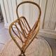 Vintage Rattan Magazine Rack