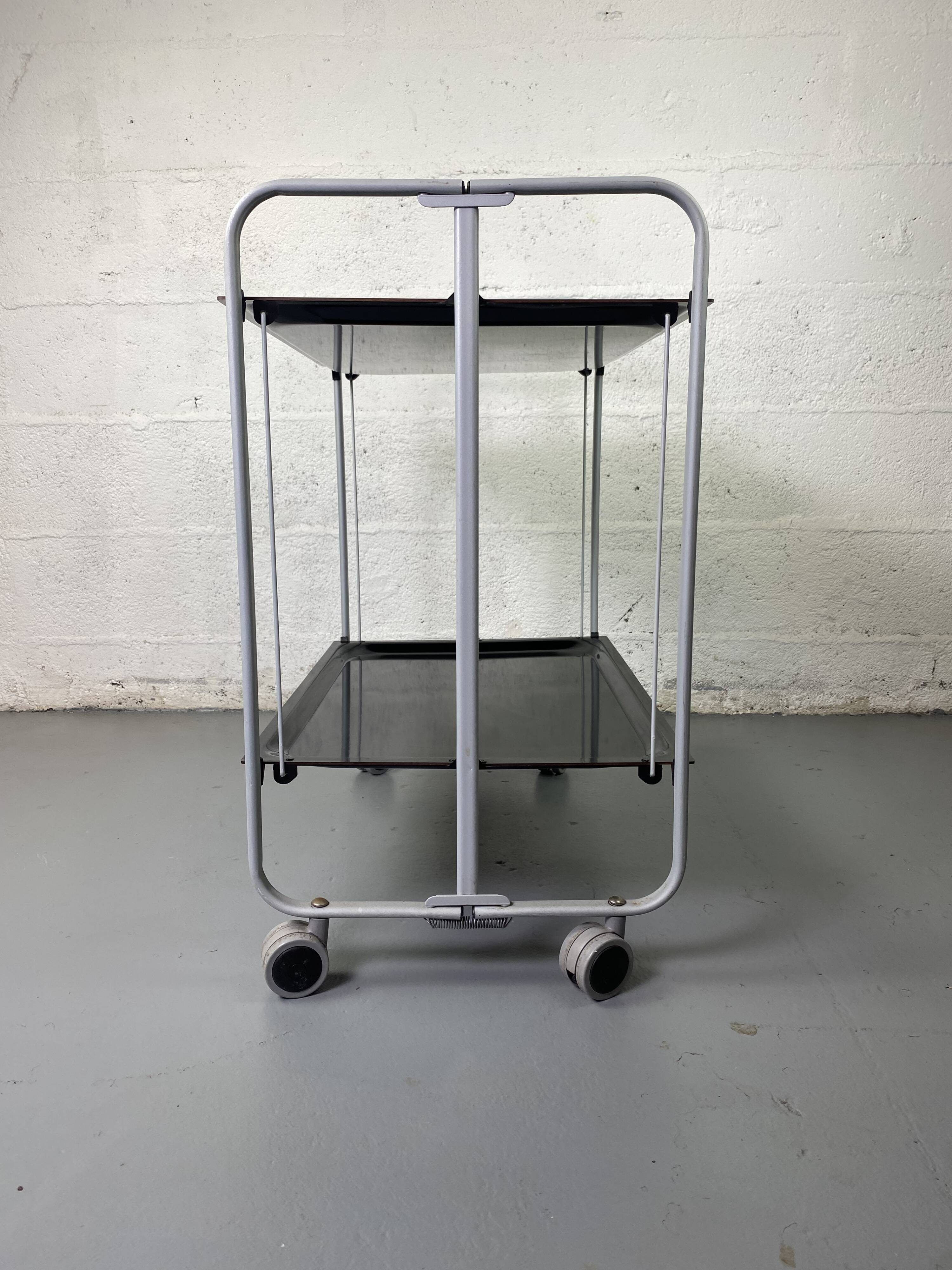 Vintage black Bauhaus folding server