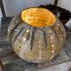 Vintage ceramic ball lamp