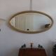 Empire style oval mirror