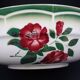 Digoin's soup maker - Mireille model - Rose decoration and green liseret - circa 1940