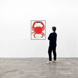 David Shrigley, Tu as été battu par un crabe, 2021