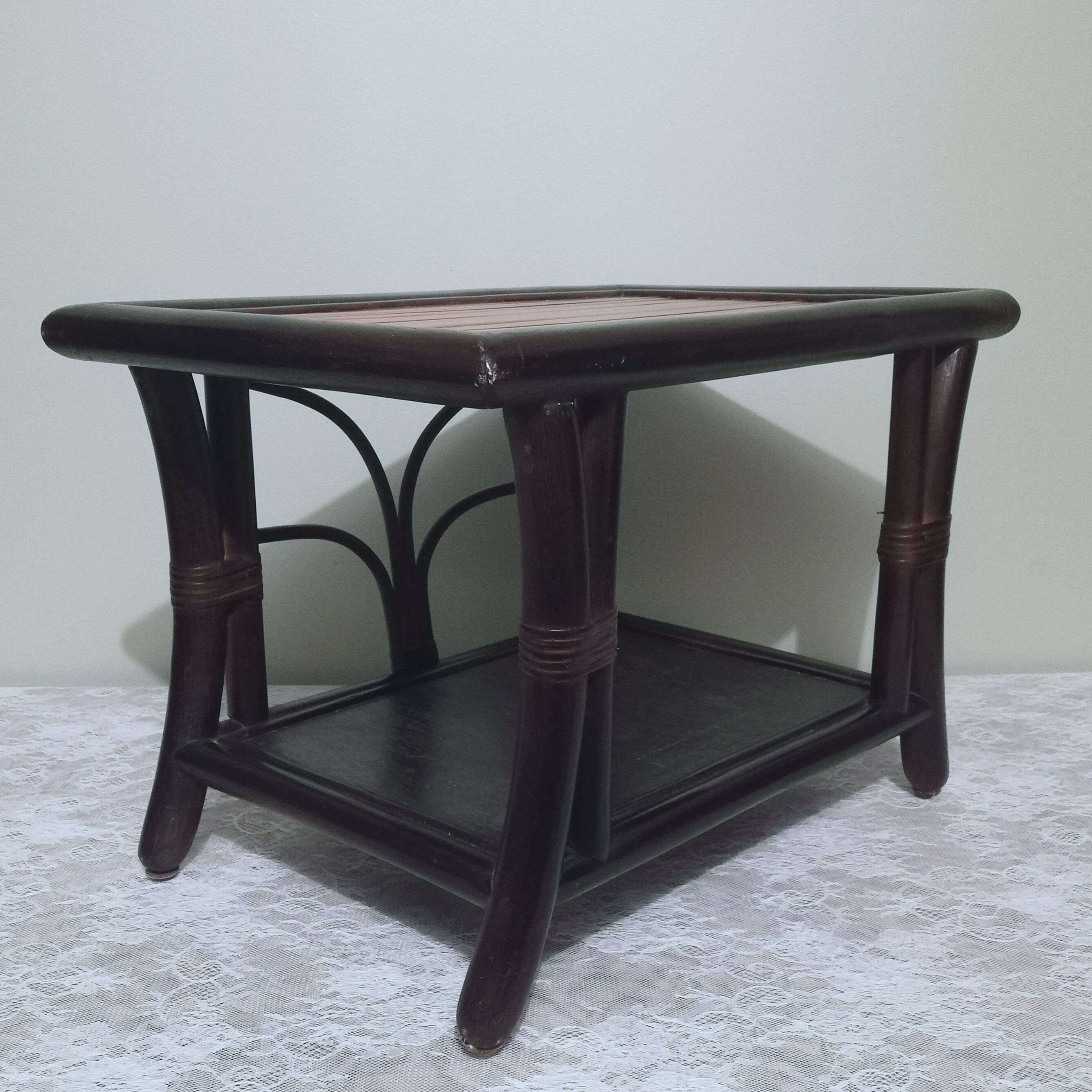 Coffee table in bamboo