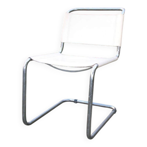 Chaise bauhaus en acier