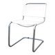 Vintage Bauhaus cantilever chair in chrome tubular steel "Breuer style",